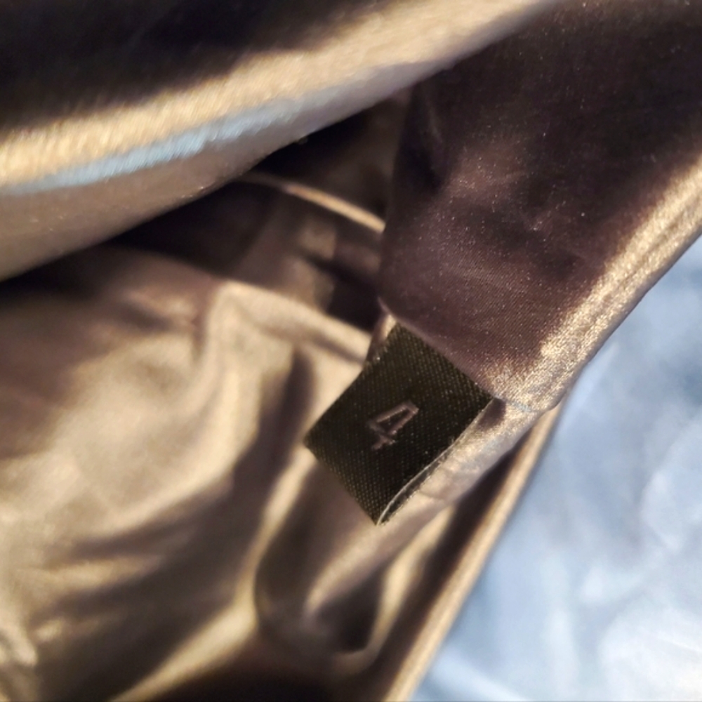 NWT$1,860 MONCLER Yonne Zigzag Channeled Blue Down Puffer Jacket Coat Sz 4 (XL) - Picture 11 of 16